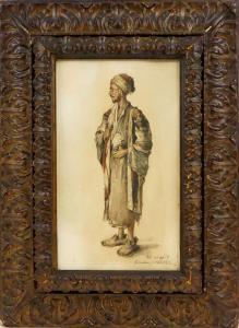 FERRARI Giuseppe 1840-1905,Mendicante arabo,Pirone Casa d'Aste IT 2023-01-31