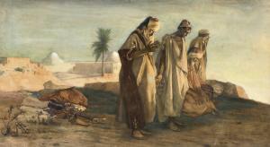 FERRARI Giuseppe 1840-1905,THE MORNING PRAYER,1881,Sotheby's GB 2016-04-19