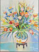 Ferrari Marguerite Keese 1900-1900,floral still life,Pook & Pook US 2017-12-14