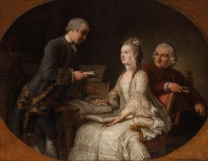 FERRARI Pietro M. 1735-1787,Conversation Piece,Wannenes Art Auctions IT 2022-11-29