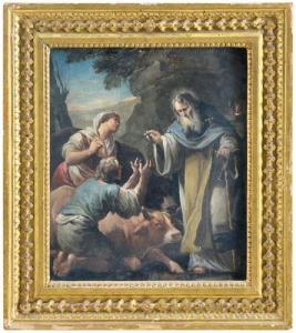FERRARI Pietro M. 1735-1787,Miracolo di sant'Antonio Abate,Meeting Art IT 2021-11-13
