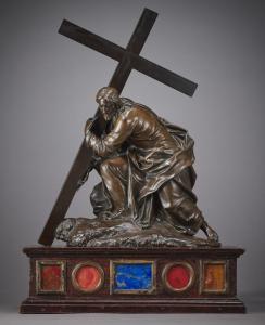 FERRATA Ercole 1610-1686,Christ Carrying the Cross,Sotheby's GB 2023-03-22