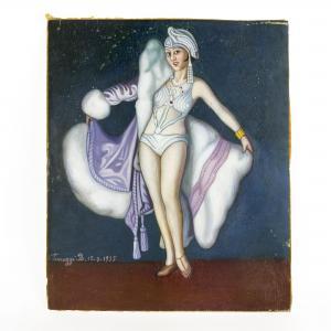 FERRAZZI Benvenuto 1892-1969,La ballerina,1935,Bolli&Romiti Casa d'Aste in Roma IT 2023-07-05
