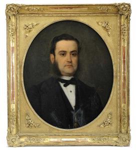 FERREIRA CHAVES JOSE 1838-1899,Retrato de Senhor,1872,Cabral Moncada PT 2018-05-28