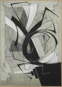 FERRER Joachim 1929,ENTRELACEMENT (ETUDE),2005,Digard FR 2020-12-15