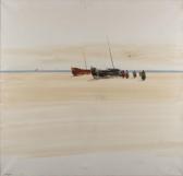Ferrer José Luis Molina,Barcas en la playa,1900,Goya Subastas ES 2017-10-17