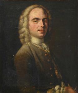 FERRERS Benjamin 1695-1732,Portrait of a young gentleman,1757,Tennant's GB 2023-07-15