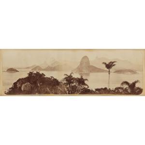 FERREZ Marc 1843-1923,Panoramas de la baie de Rio de Janeiro,1880,Piasa FR 2022-05-18