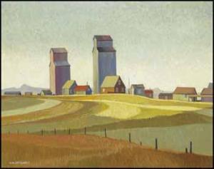 FERRIER RICHARD 1929-2001,Cardston, Alberta,Heffel CA 2013-07-25