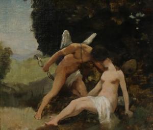 FERRIS Jean Leon Gerome 1863-1930,The Lovers,1888,Clars Auction Gallery US 2020-10-10