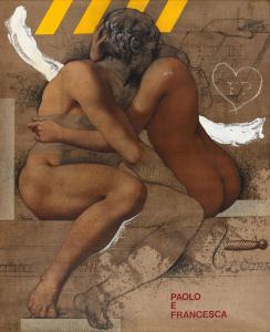 FERRO Sergio 1938,Paolo e Francesca,2003,Escritorio de Arte BR 2022-10-04