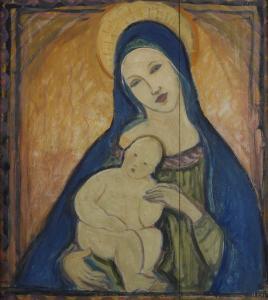 FERRONI Guido 1888-1979,Madonna con bambino,Galleria Pananti Casa d'Aste IT 2022-10-21