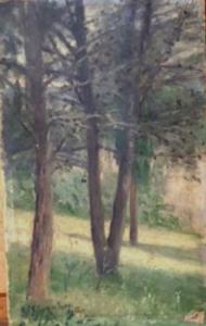 FERRY Jean Georges 1851-1926,Les arbres,EVE FR 2018-12-07