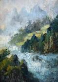 Ferry John 1859-1934,Untitled (Coastal Landscape),Clars Auction Gallery US 2020-07-12