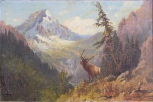 FERY John 1859-1934,American Fork Canyon,Jackson Hole US 2023-09-16