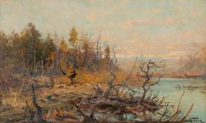 FERY John 1859-1934,Fall in Minnesota,Hindman US 2023-11-01