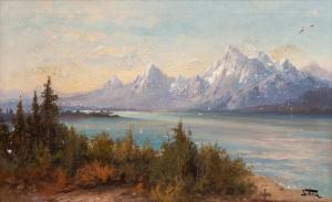 FERY John 1859-1934,Mountain Landscape,Hindman US 2021-11-05