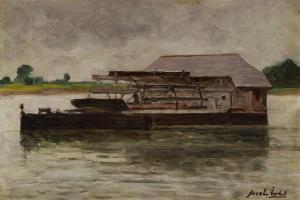 FESZTY Arpad 1856-1914,Hajómalom,Pinter HU 2022-08-13