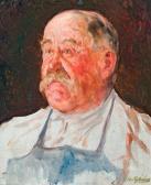 FESZTY Arpad 1856-1914,Kocsmáros portréja,Nagyhazi galeria HU 2011-12-07