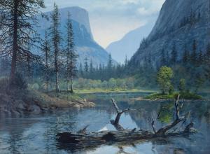 FETHEROLF James A 1925-1994,Yosemite Reflections,Bonhams GB 2022-11-01