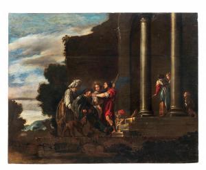 FETTI Domenico 1589-1624,Tobias heals his blind father,Palais Dorotheum AT 2022-05-12