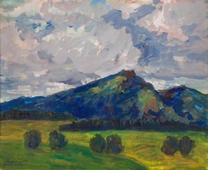 FEUERRING Maximilian 1896-1985,Mountain landscape,1940,Desa Unicum PL 2022-11-15