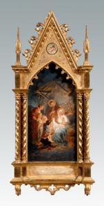 FEUERSTEIN Martin 1856-1931,Adoration of the Shepherds,Brunk Auctions US 2007-09-08