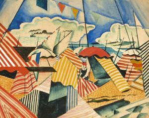 FEURSTEIN Bedrich 1892-1936,Biarritz,1921,Palais Dorotheum AT 2012-09-22