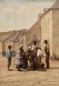 FEYEN Jacques Eugene 1815-1908,La distribution des fruits à,Artcurial | Briest - Poulain - F. Tajan 2022-09-27