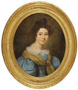 FEYTAUD Sophie 1829-1850,Portrait d'Hermine de Bellot (1813-1895),1833,Etienne de Baecque 2013-02-18