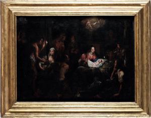 FIASELLA IL SARZANA Domenico 1589-1669,Adorazione dei pastori,Cambi IT 2023-11-30