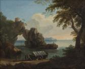 FIDANZA Gregorio 1759-1823,Paesaggio con arco naturale sulla sinistra,Blindarte IT 2012-05-29