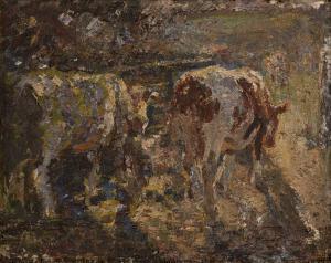 FIDLER Harry 1856-1935,Landscape with cattle,Mallams GB 2023-10-18