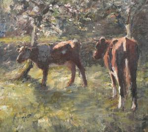 FIDLER Harry 1856-1935,Nearly Milking Time,John Nicholson GB 2024-01-24