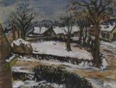 FIEDLER Herbert 1891-1962,Sneuwlandschap bij laren II,Sotheby's GB 2002-11-26