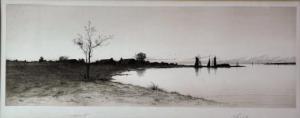 FIELD E.L,Lakeside Cottages &amp; Boats,Elder Fine Art AU 2012-02-25