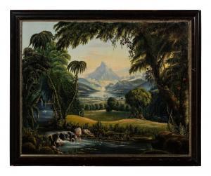 FIELD Erastus Salisbury 1805-1900,Mythical Landscape,Hindman US 2023-11-03