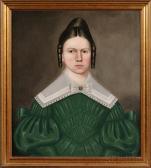 FIELD Erastus Salisbury 1805-1900,Portrait of Harriet Henderson Hubbard,1840,Skinner US 2012-03-04