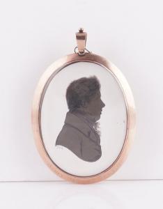 FIELD John M.,Portrait silhouette of Henry Osbond Burdon,Bellmans Fine Art Auctioneers 2022-10-11