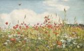 FIELD Walter 1837-1901,A poppy field,1878,Christie's GB 2014-09-04