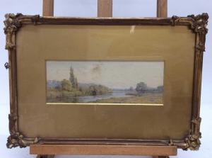 FIELD Walter 1837-1901,landscape river view,19th century,Reeman Dansie GB 2021-02-14