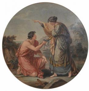FIELDING Thomas 1758-1820,Theseus Finding His Father's Sword and Sandals,Gilding's GB 2014-03-04