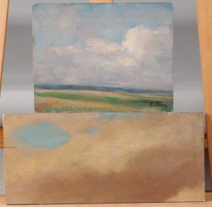 FIEVEZ Edgard 1880-1976,landscape,Twents Veilinghuis NL 2016-01-09
