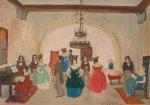 FIGARI Pedro 1861-1938,Sarao Colonial,Castells & Castells UY 2019-10-02
