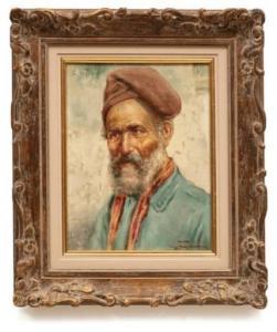 FIGERIO Roberto 1800-1800,Portrait of a Man,Neal Auction Company US 2022-01-28