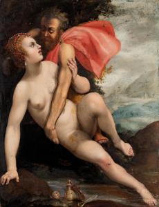 FIGINO Ambrogio Giovanni 1548-1608,Giove ed Io Siglata: C.P. accanto al piede,Wannenes Art Auctions 2022-11-29