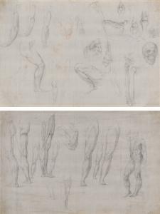FIGINO Ambrogio Giovanni 1548-1608,STUDY OF SKULLS AND LIMBS,Sotheby's GB 2017-04-04