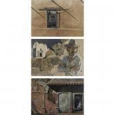 FIGLIOLA VINCENT 1936,MAN AND MISSION, JAILHOUSE WINDOW AND EQUIPAS Y MA,Sotheby's GB 2008-03-06