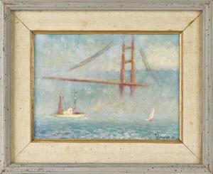 FIGONE Fortunato 1901,Golden Gate Bridge,Pook & Pook US 2014-03-18