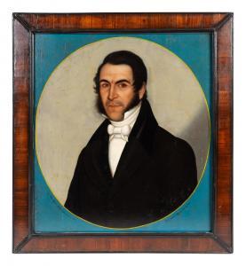 FIGUEROA J.Celestino 1800-1800,Portrait of Juan Ignacio Galves,1841,Hindman US 2021-10-06